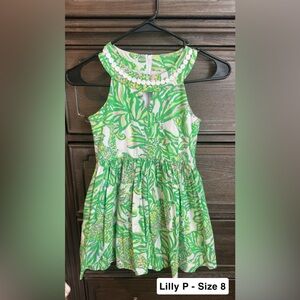 Green and Pink Lilly Pulitzer Dress